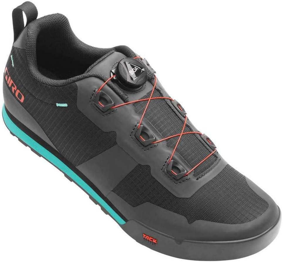 Giro Herren Tracker Mountainbiking-Schuh, Black Spark