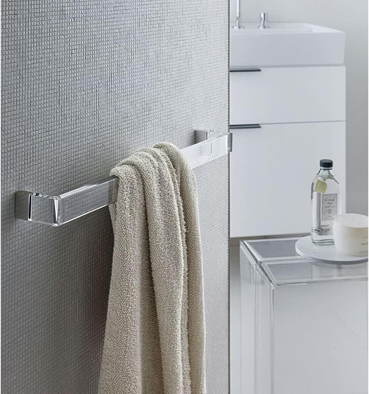 Kartell Rail Handtuchhalter, Plastik, rauch bagno, 45 x 4 cm 45 cm Fumé, 45 cm Fumé