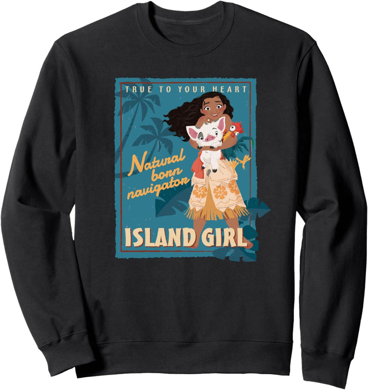 Vaiana Island Girl Sweatshirt
