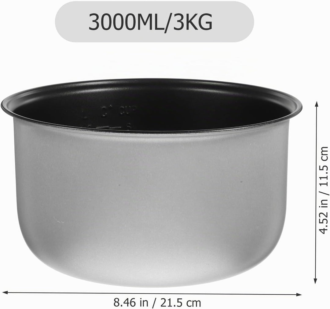 Housoutil Zubehör Ersatztopf Für Reiskocher Reiskocher Innerer Topf Ersatz Nichtstab Inner Cooking P