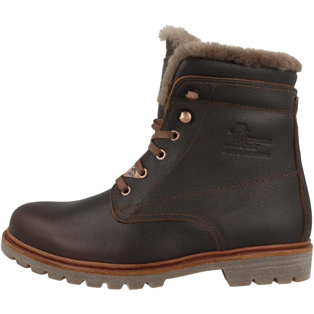 Panama Jack Panama 03 Damen Kalt gefüttert Classics Kurzschaft Stiefel & Stiefeletten, Kastanienbrau