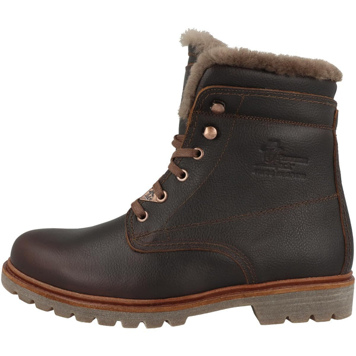 Panama Jack Panama 03 Damen Kalt gefüttert Classics Kurzschaft Stiefel & Stiefeletten, Kastanienbrau