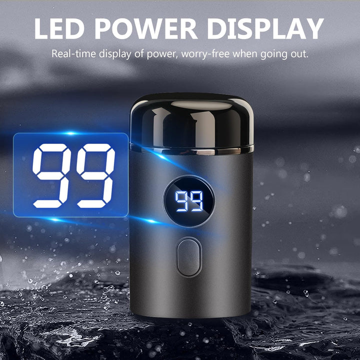 BSOON Tragbarer Elektrischer Mini-Rasierer, Sopami Mini Electric Shaver, Washable Electric Razor, US