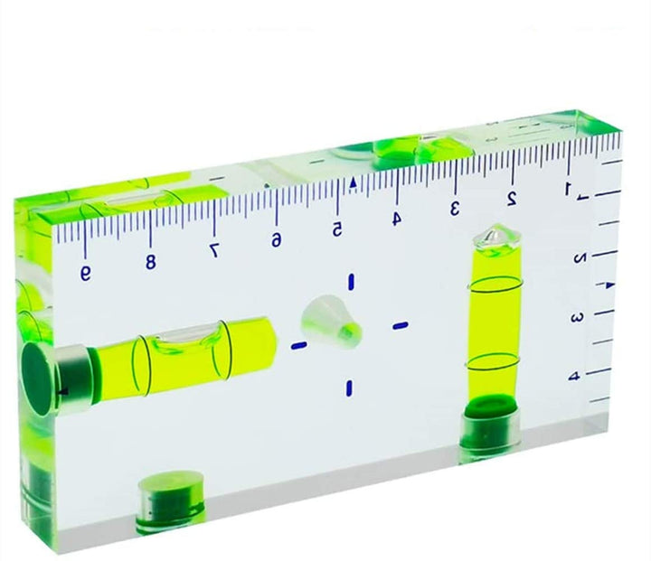 umei Transparente T-Type Multifunktionswaage Wasserwaage Zwei-Wege-Ebene mit Magnetskala, Grösse 95