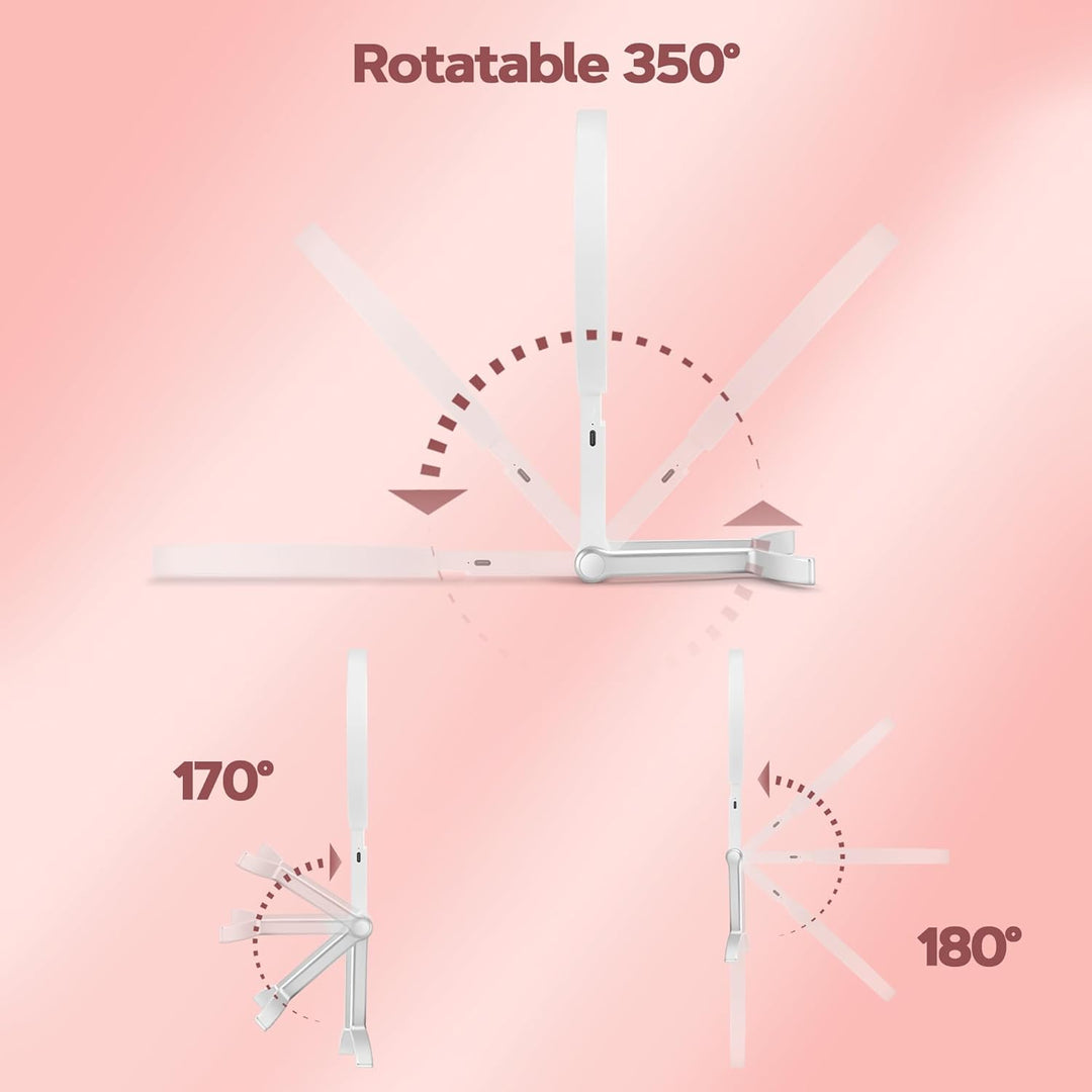 B Beauty Planet Vergrösserungsspiegel mit Licht, Doppelseitiger 30X/1X Vergrösserungsspiegel, Reise-