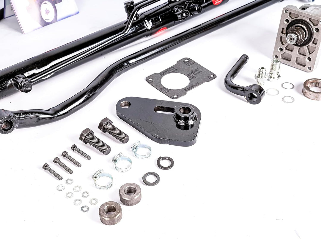 Spare Parts Holland Hydromechanische Lenkhilfe Servolenkung Nachrüstsatz Kompatibel für FIAT 600-640