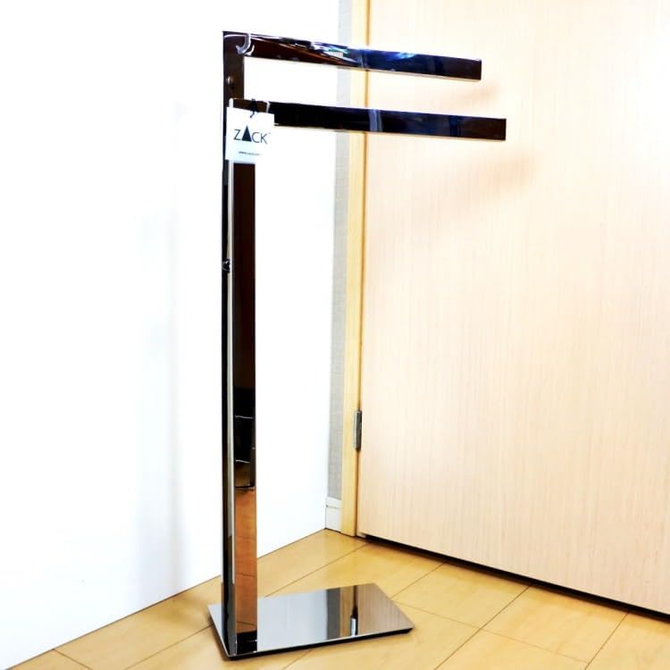 ZACK 40046 "LINEA" Handtuchständer, Edelstahl hochglänzend, 38,5 x 15 x 80 cm