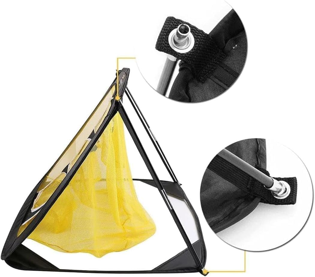 PodiuMax Golf Netz, 3x2.1M / 60x50x64CM Einfach Aufzubauendes Golfnetz Übungsnetz für Outdoor Indoor