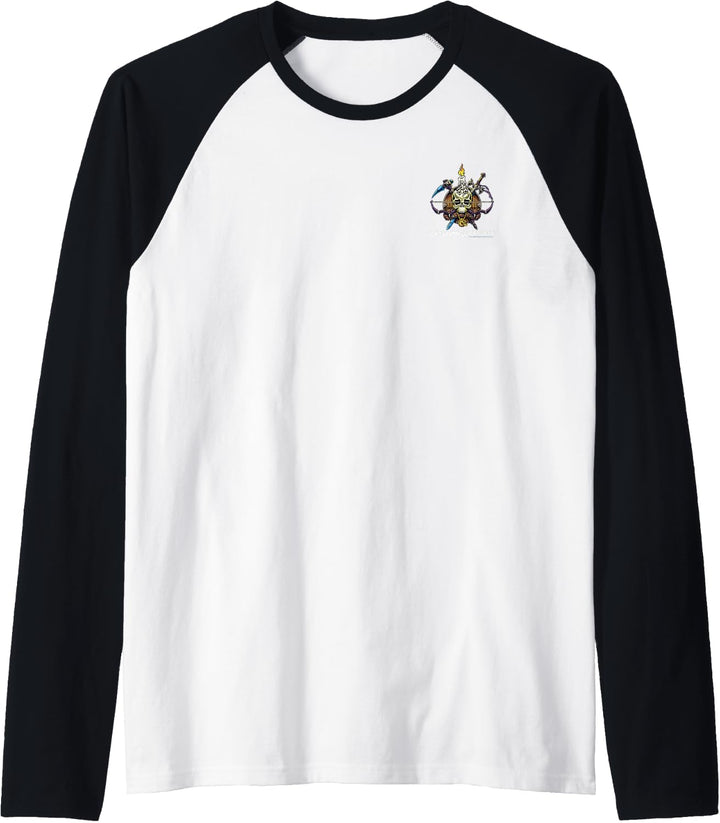 Dungeons &amp; Dragons Skull Badge Pocket Raglan