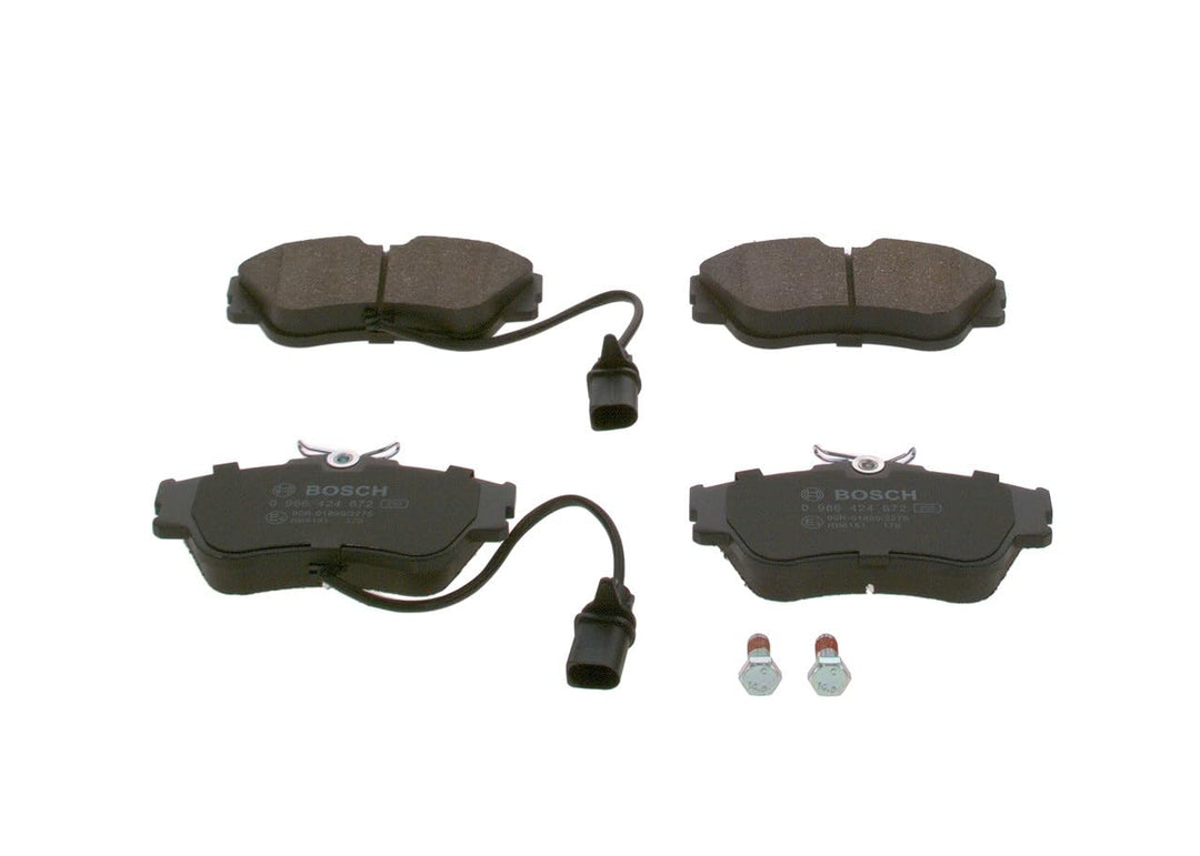 Bosch BP388 Bremsbeläge - Vorderachse - ECE-R90 Zertifizierung - vier Bremsbeläge pro Set