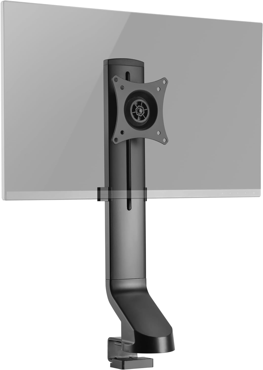 RICOO Monitor Halterung Tisch, VESA Tischhalterung für 17-27 Zoll, Monitorhalterung 1 Monitor Arm TS
