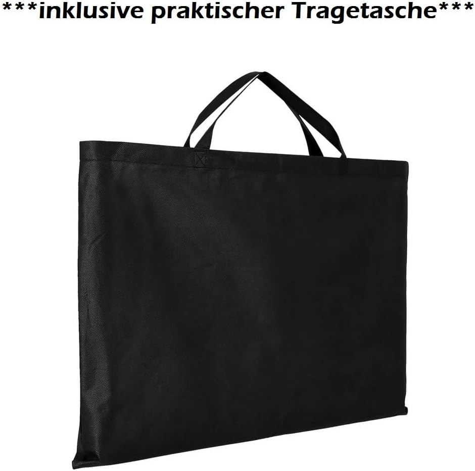 Bivvy-Table - Angeltisch klappbar Masse: 37x27x28 cm Anglertisch mit Tragetasche höhenverstellbar fü