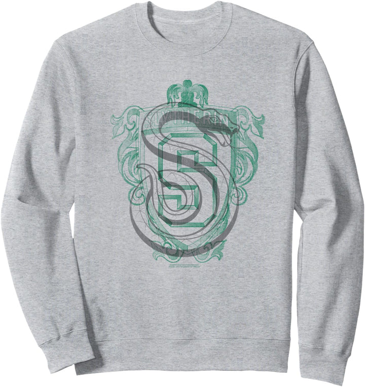 Harry Potter Slytherin Serpent Crest Sweatshirt
