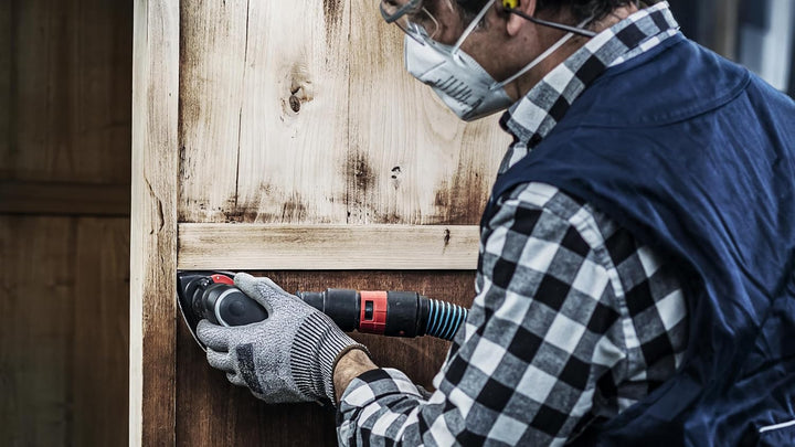 Bosch 50x EXPERT C470 Schleifblatt (für Farbe auf Holz, Hartholz, Ø 93x93 mm, Körnung 100, Professio