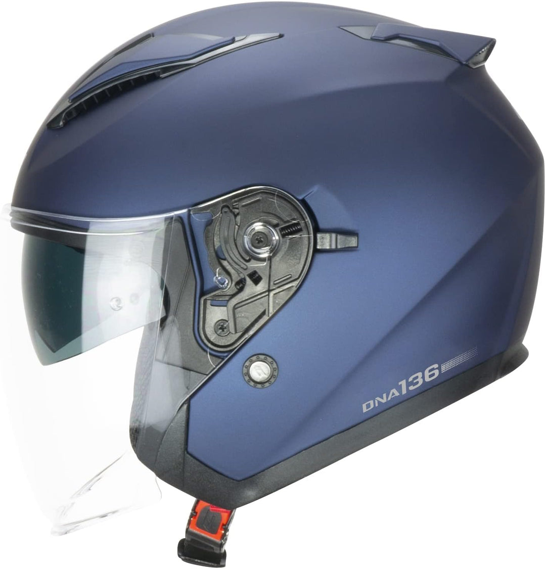 CGM jet helmet 136a DNA MONO blue 136A-ALV-06-E1 size XL blu XL, blu XL