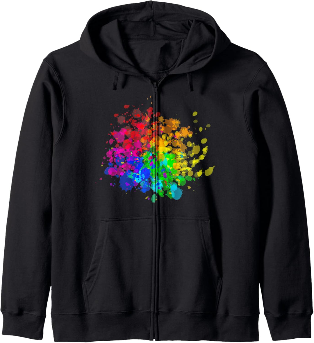 LGBT Gay Lesbian CSD / Pride Farbspritzer Kapuzenjacke