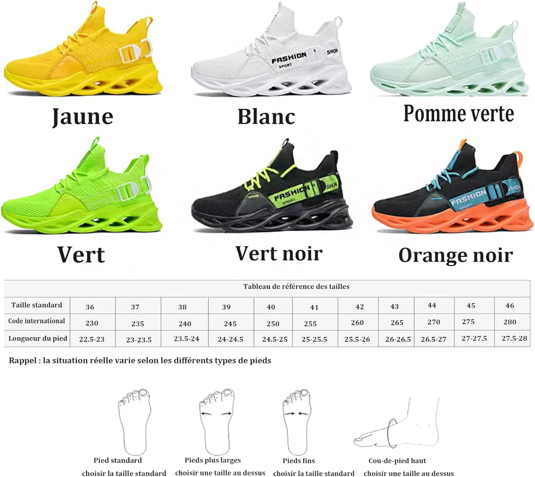 Laufschuhe Herren Damen Sportschuhe Atmungsaktiv Leichte Turnschuhe Strassenlaufschuhe Outdoor Schuh