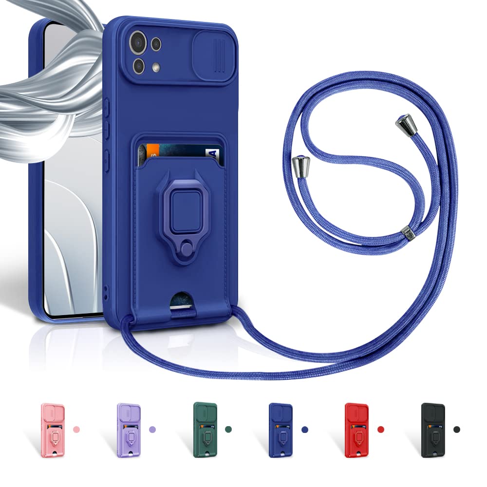 Case für Xiaomi Mi 11 Lite 5G/Mi 11 Lite 4G/Mi 11 Lite 5G NE Handykette Hüll,Slide kameraschutz,Sili