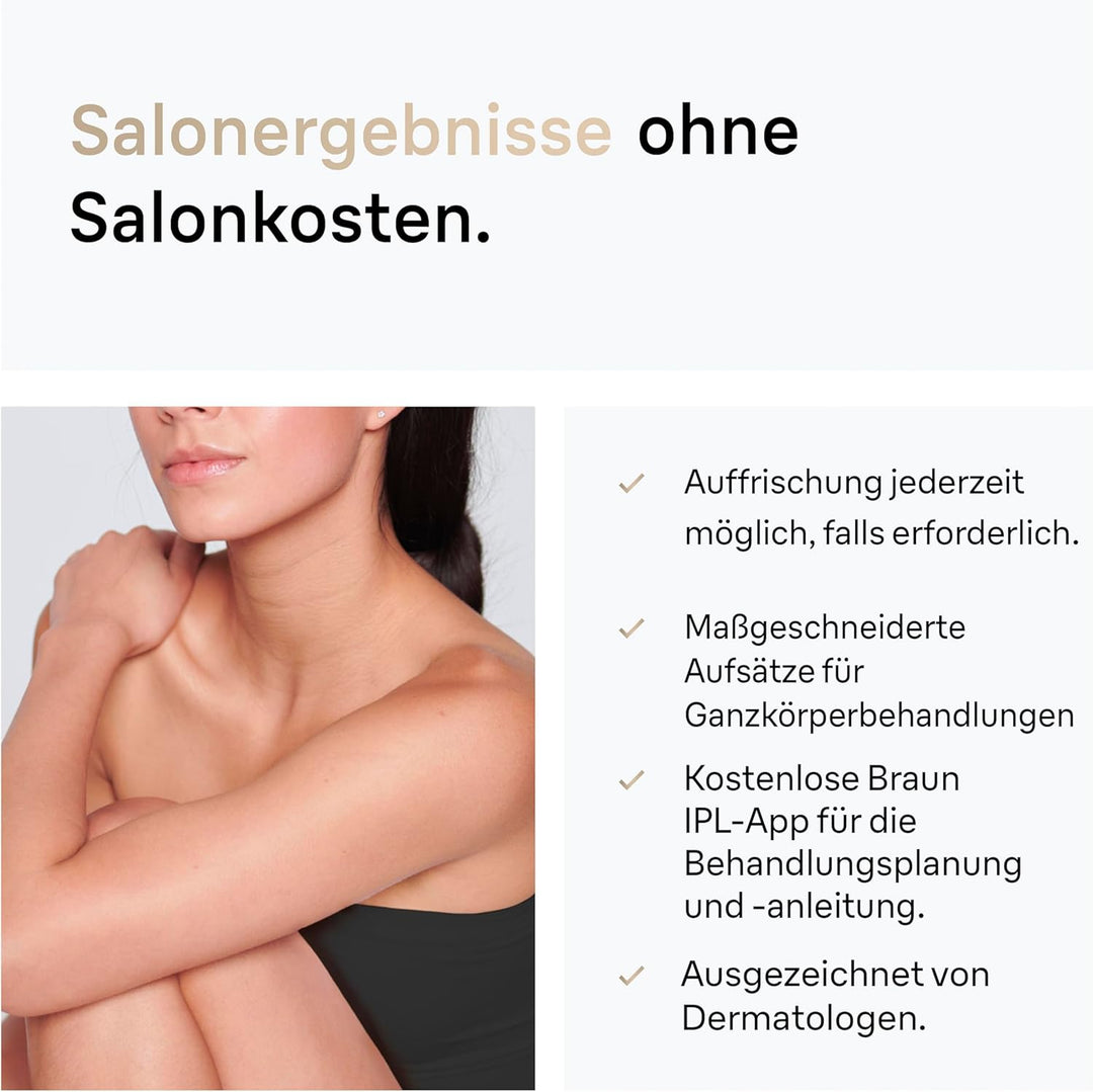 Braun IPL Silk Expert Pro 5 Haarentfernungsgerät Damen/Herren, 2 Aufsätze, sichtbare Haarentfernung,