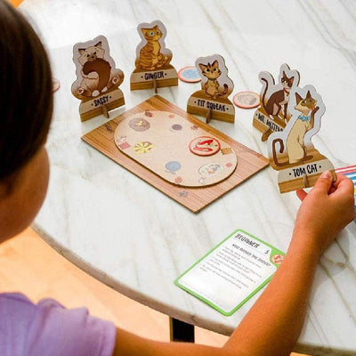 Thinkfun Cat Crimes Who's to Blame Logic Challenge-Spiel für Kinder ab 8 Jahren – Gehirnaufgabe Katz