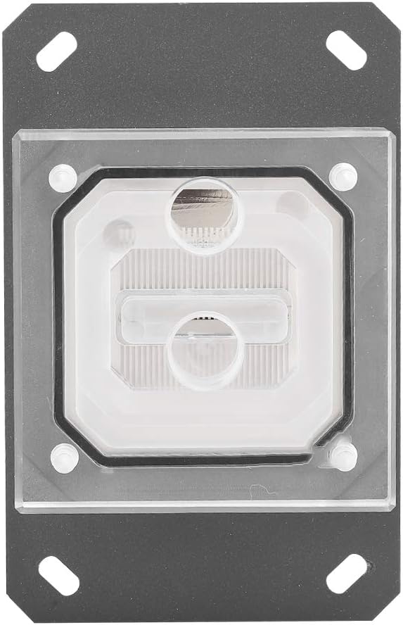 ASHATA Wasserkühlblock, CPU Wasserblock für AMD-Serie AM3/AM4-Desktop-Peripheriegeräte Computerzubeh
