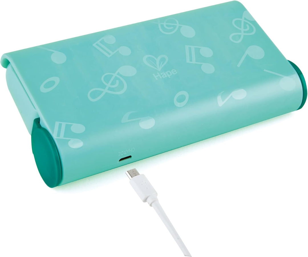 Hape Leuchtende Lern-Harmonica | Mundharmonika Musikspielzeug mit Licht für Kinder | ab 3 Jahren, Bl