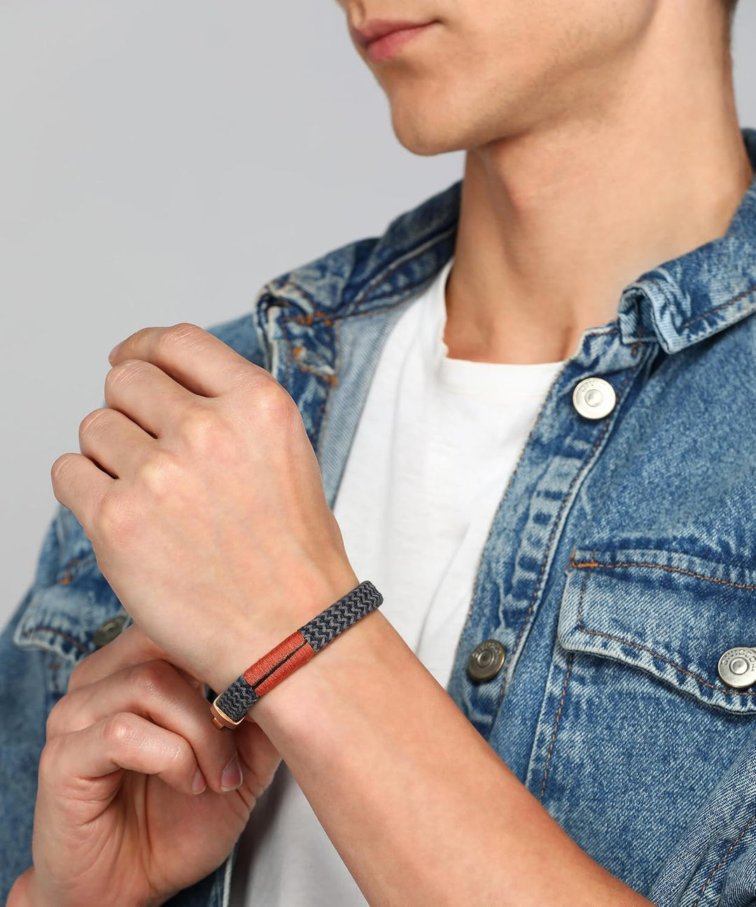 Police Herren-Handketten Edelstahl PJ26490BLN.02