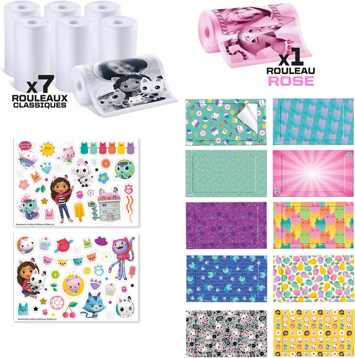 Canal Toys Nachfüllpack für Meine erste Sofortbildkamera Gabby und das magische Haus, 8 Papierrollen