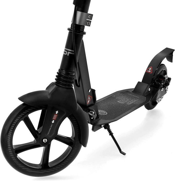 SPOKEY Artifact Scooter mit doppelter Federung und Bremse am Lenker Road Catcher Havana einheitsgrös
