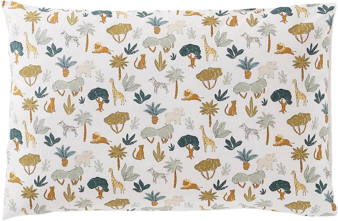 VERTBAUDET Bettwäsche Bettbezug + Kissenbezug Baby Savana Mehrfarbig 80 x 120 cm 40 x 60 cm Mehrfarb