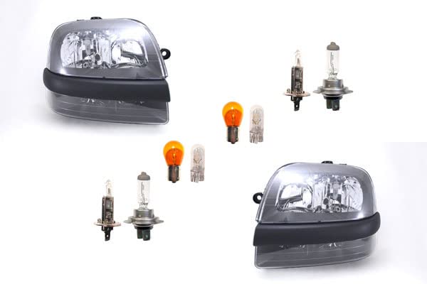 Johns, passend für Fiat Doblo Scheinwerfer 119/223 03/01-09/05 + Leuchtmit. Set li. re.