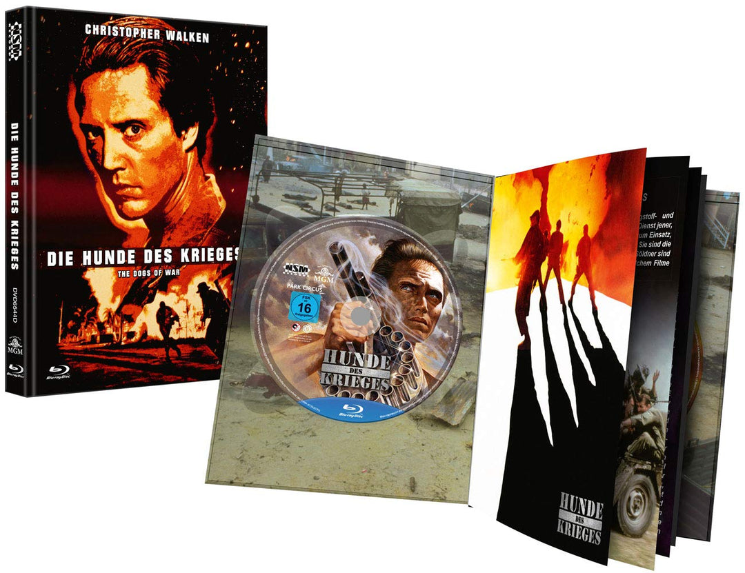 Hunde des Krieges - The Dogs of War [Blu-Ray+DVD] - uncut - limitiertes Mediabook Cover D, Blu-ray