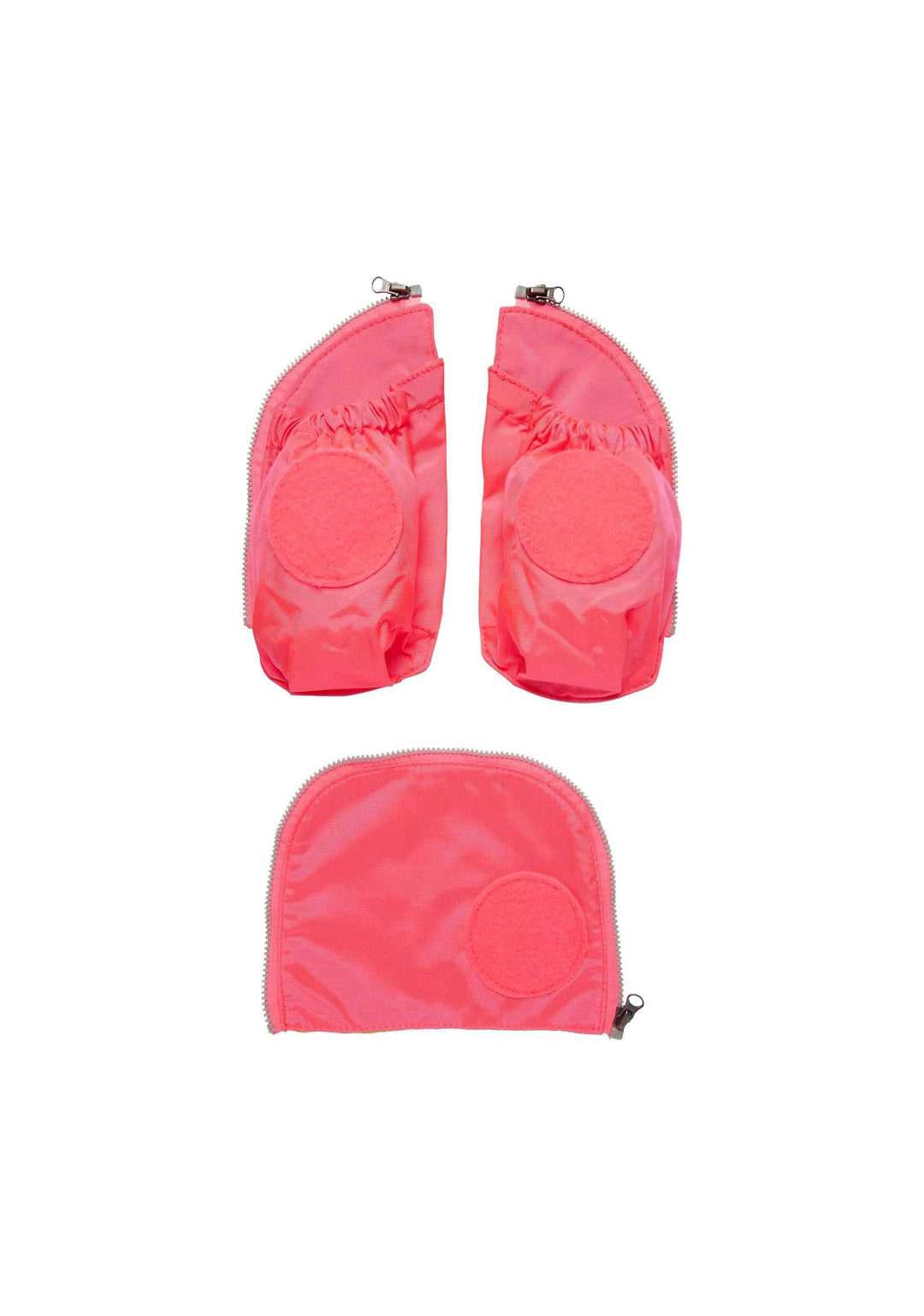 ergobag pack Seitentaschen Zip Set Sichtbarkeits-Set mit Seitentaschen, pack, cubo und cubo light ge
