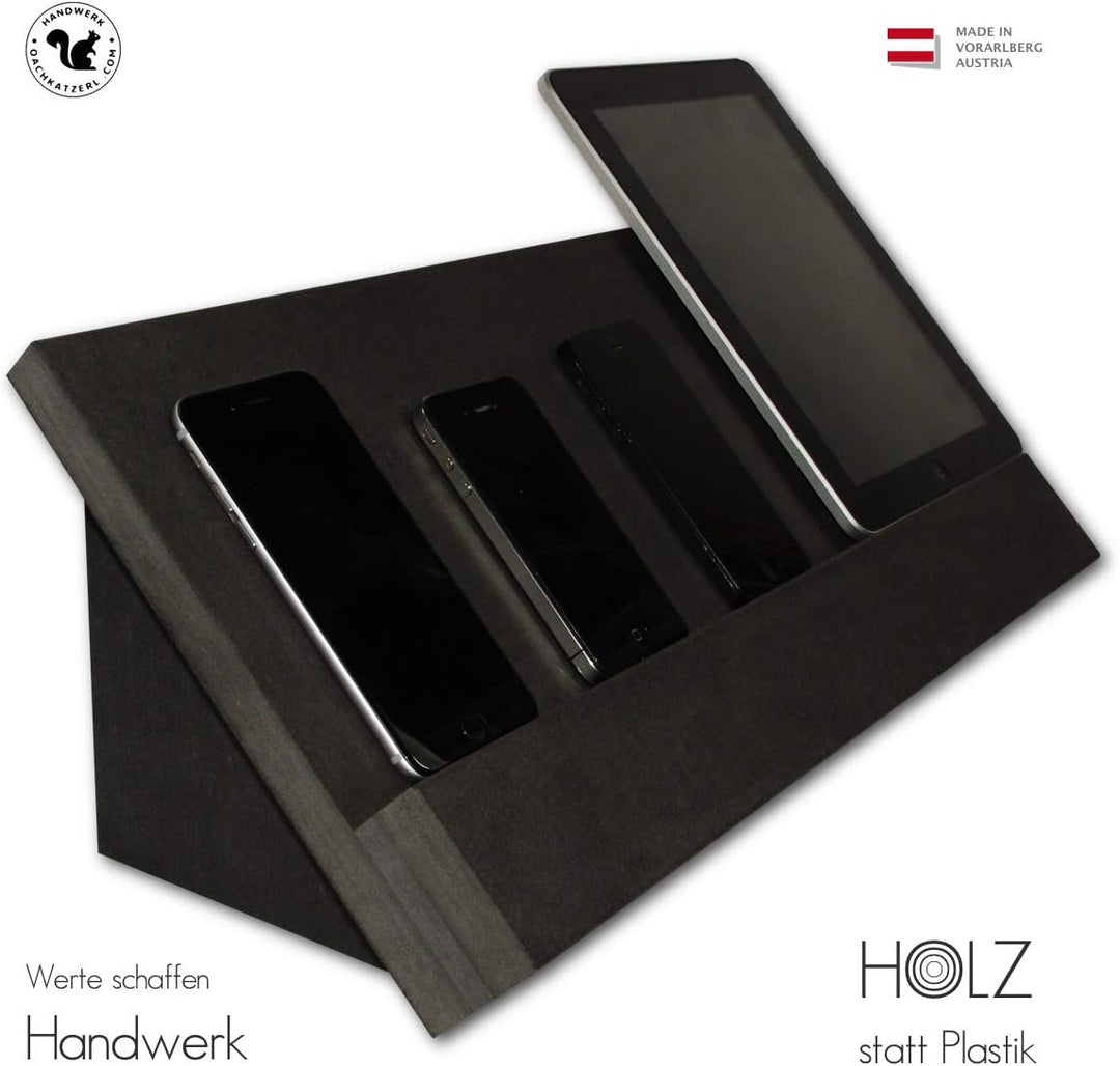 VanDock 47 Multi Ladestation - Handwerk aus Österreich (Die Dockingstation ohne sichtbare Kabel für