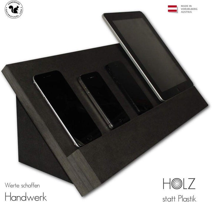 VanDock 47 Multi Ladestation - Handwerk aus Österreich (Die Dockingstation ohne sichtbare Kabel für
