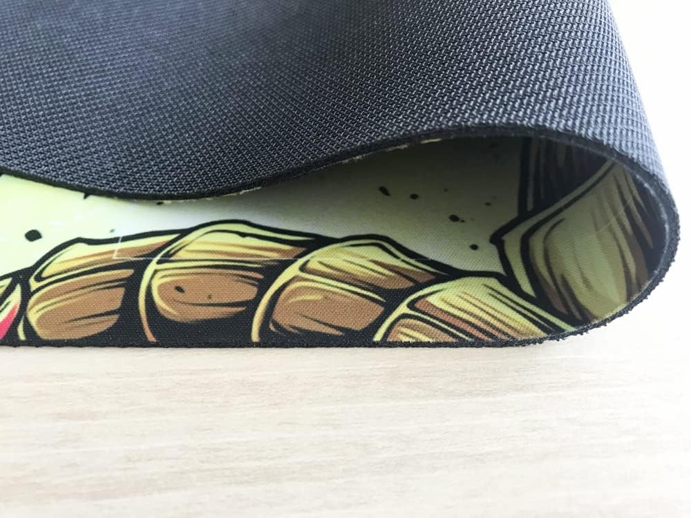 Mikemat ZD014-106 Mauspad mit blauen Augen und Drachenmotiv, inkl. Tasche