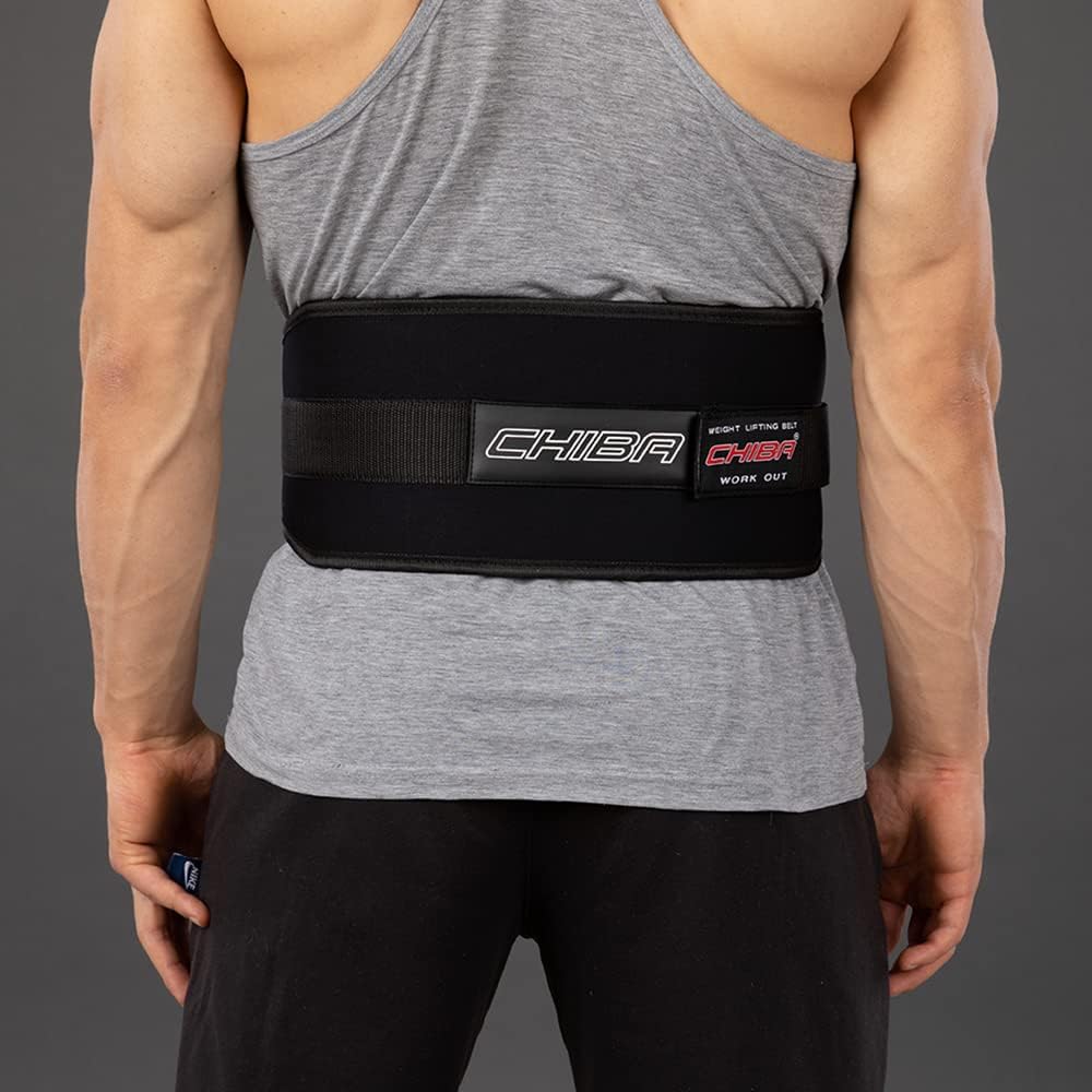 Chiba Trainingshilfe Strong Man Belt 3XL Schwarz, 3XL Schwarz