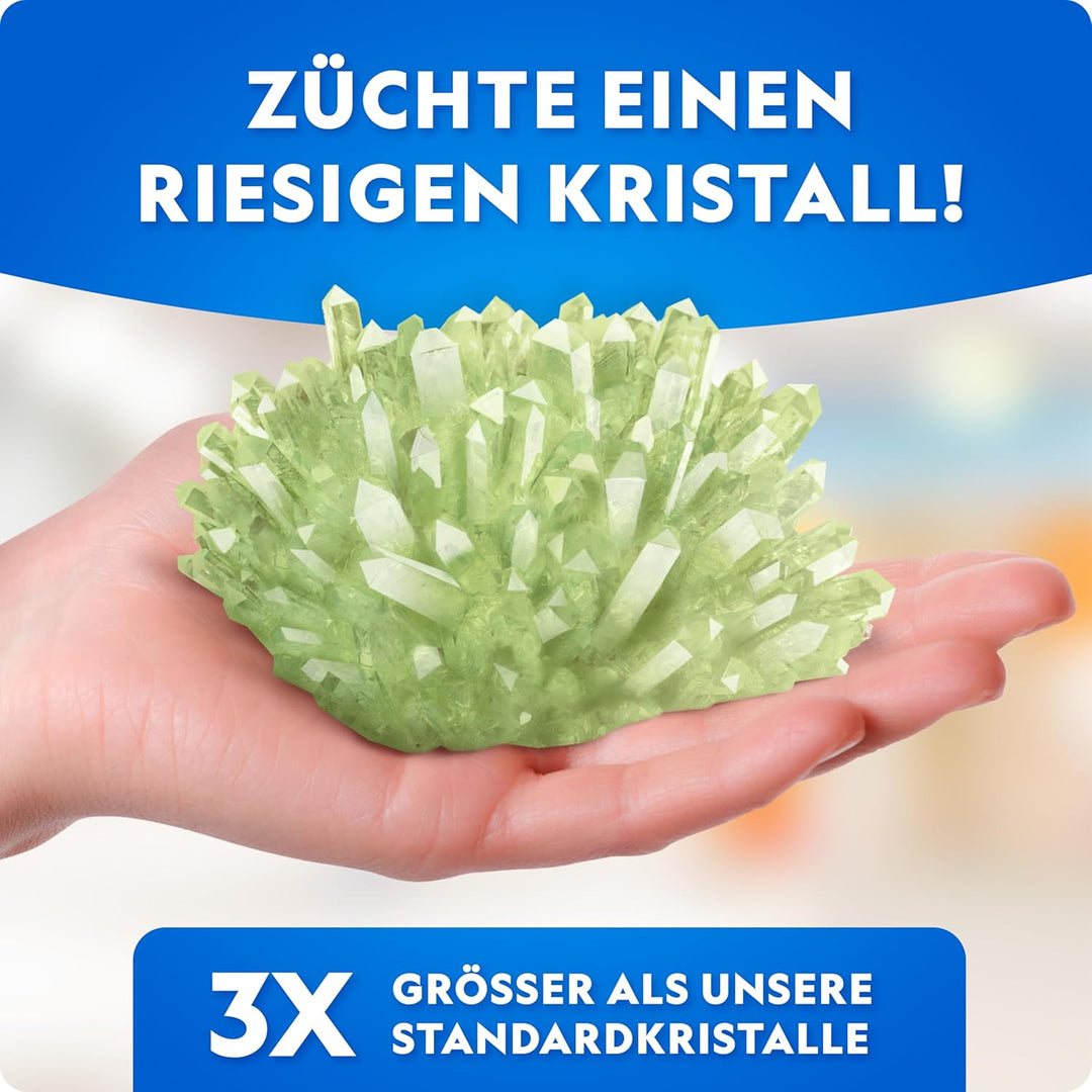 NATIONAL GEOGRAPHIC Jumbo-Leuchtkristall-Zuchtset – Bis zu 3x grösser als unsere Standardkristalle,