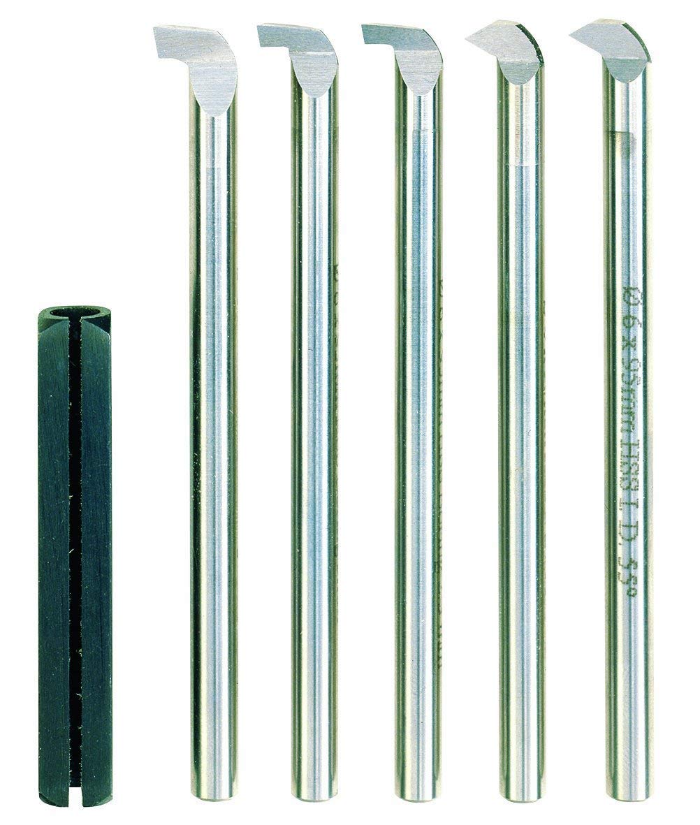 Proxxon 24520 HSS-Drehstahlsatz für Innengewinde, Frei- und Einstiche, 6tlg.