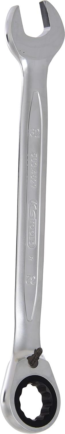 KS Tools 503.4629 GEARplus Ratschenringmaulschlüssel,umschaltbar,32mm, Farbe, 32 mm, 32 mm