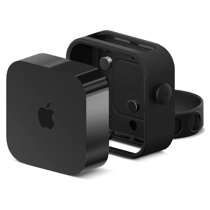 elago Mehrfachmontage Kompatibel mit Apple TV 4K 3rd Generation (2022) - 3 Montageoptionen: Magnet,