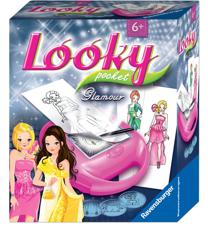 Ravensburger – 18623 – Freizeit Kreative – Looky Pocket Glamour Looky Medium Format Andere, Kreativ