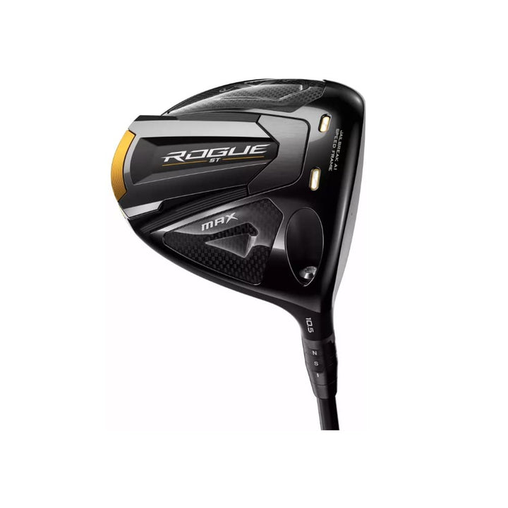 Callaway Golf Rogue ST Max Driver Links 65 g (weiss) Steif 9 Grad, Version 2022, Links 65 g (weiss)