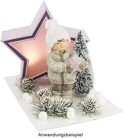 Ideen mit Herz Sterne | Holzrahmen | In drei verschiedenen Grössen | 3 Stück