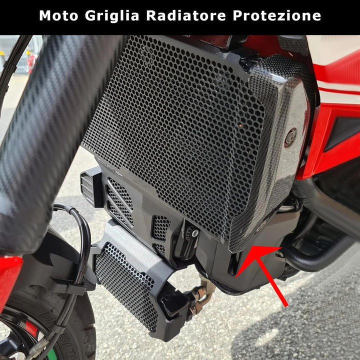 Hypermotard 950 2019-2023 Kühlerschutz Kühler Kühlerabdeckung für Ducati Monster 821 Monster 1200/R/