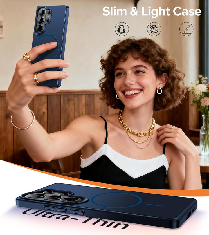 Ultradünne Hülle für Samsung Galaxy S26 Ultra 5G, Extrem Dünn Matte S26 Ultra Handyhülle PC Schale K
