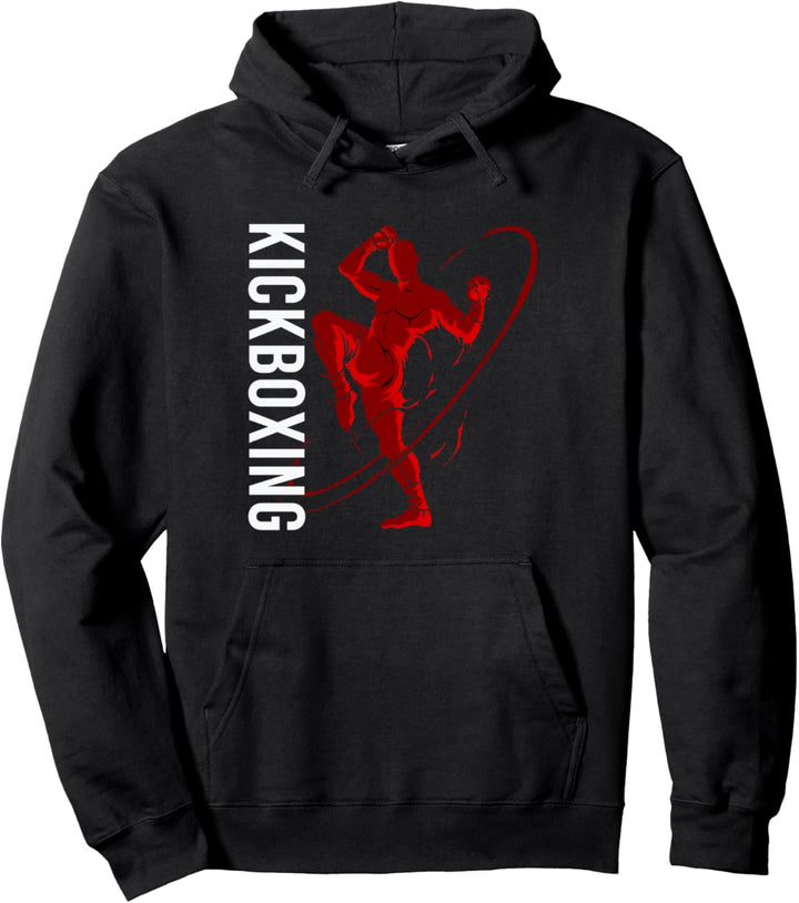 Kickboxer Kampfsport Martial Arts Kickboxing Kickboxen Pullover Hoodie