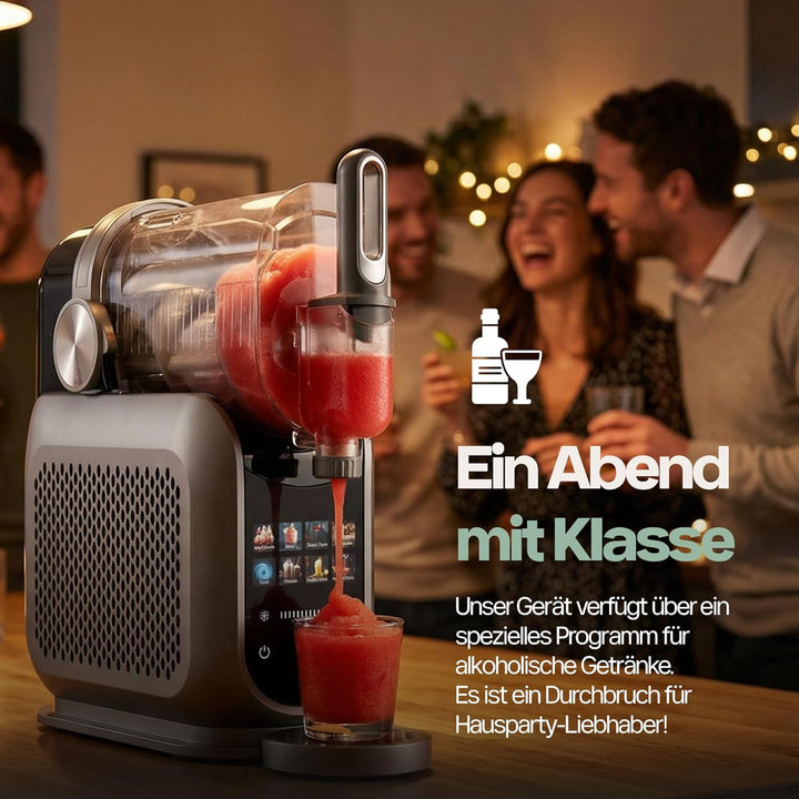 4Swiss Eismaschine Selbstkühlend Eis Maschine Speiseeisbereiter Speiseeismaschine mit Kompressor Ice