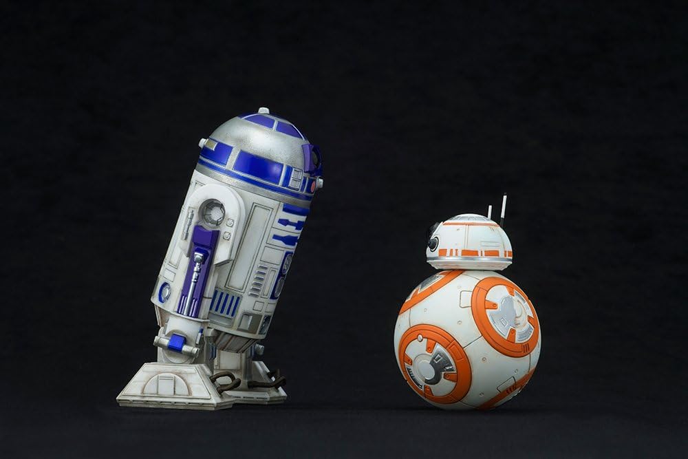 Kotobukiya Star Wars - Episode Vii: C-3Po + R2-D2 + Bb-8 (3 Pack) PVC Statues (1/10)