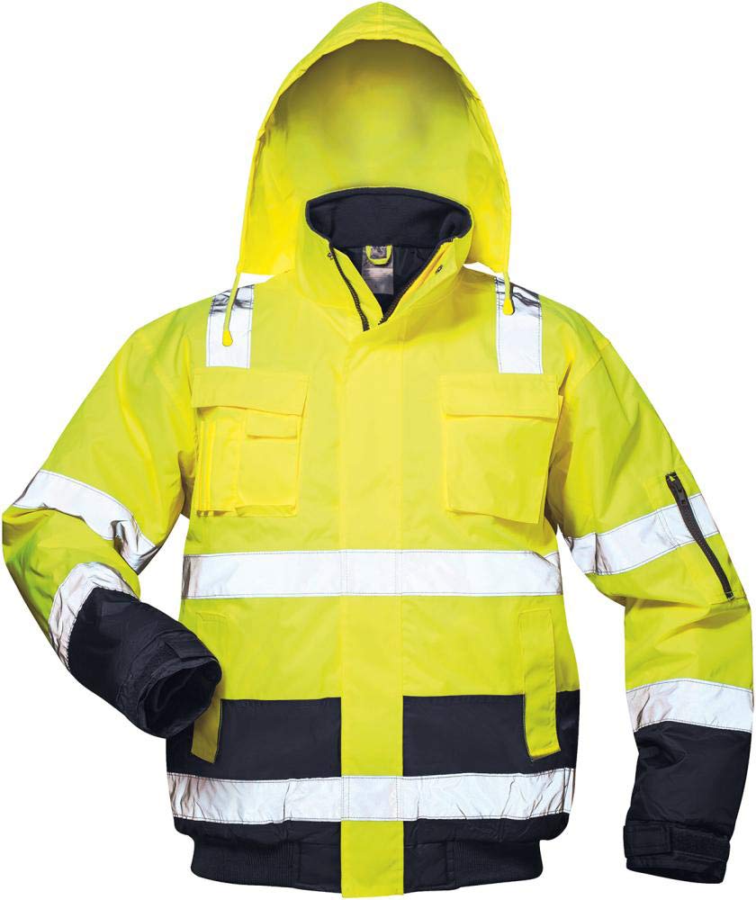 Elysee Warnschutz Pilotjacke"Axel" Grösse, 1 Stück, M, gelb/blau, 23544-M, M